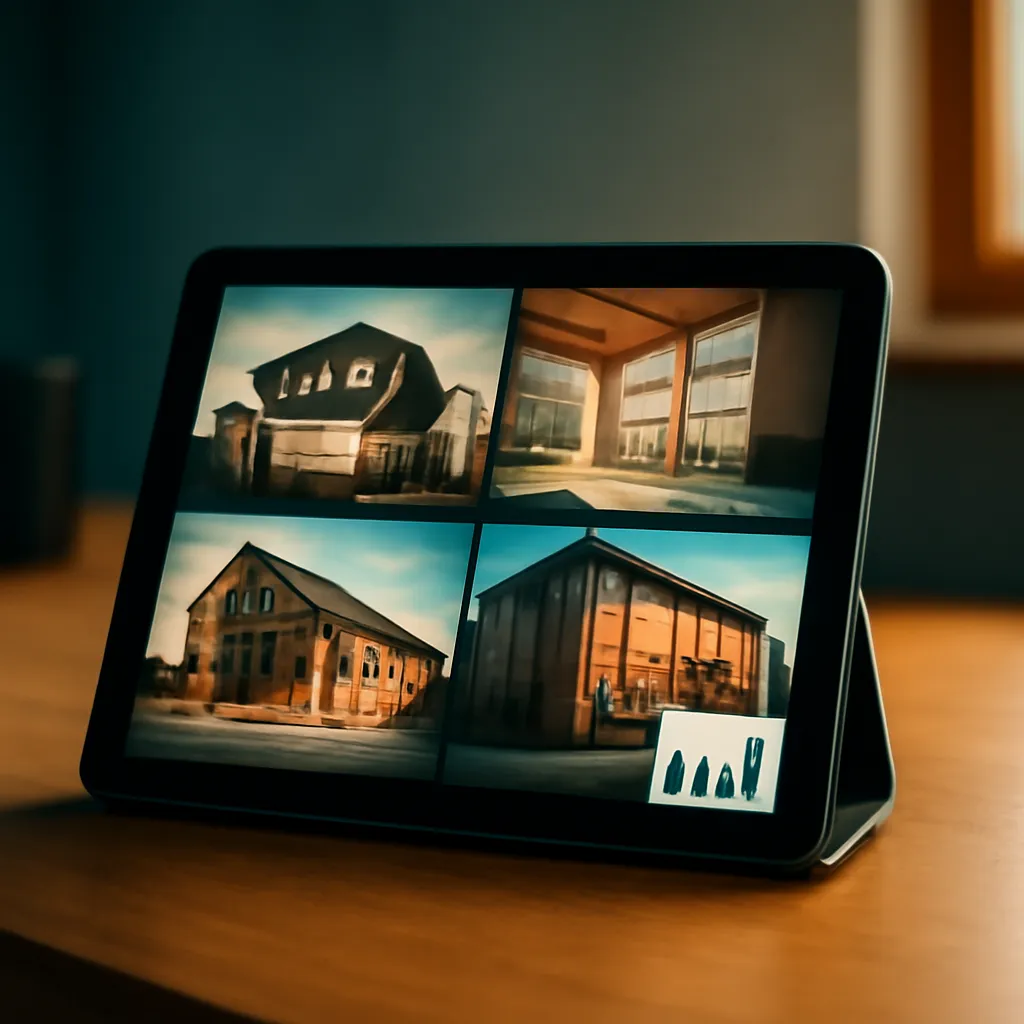 Digital portfolio showcasing varied projects