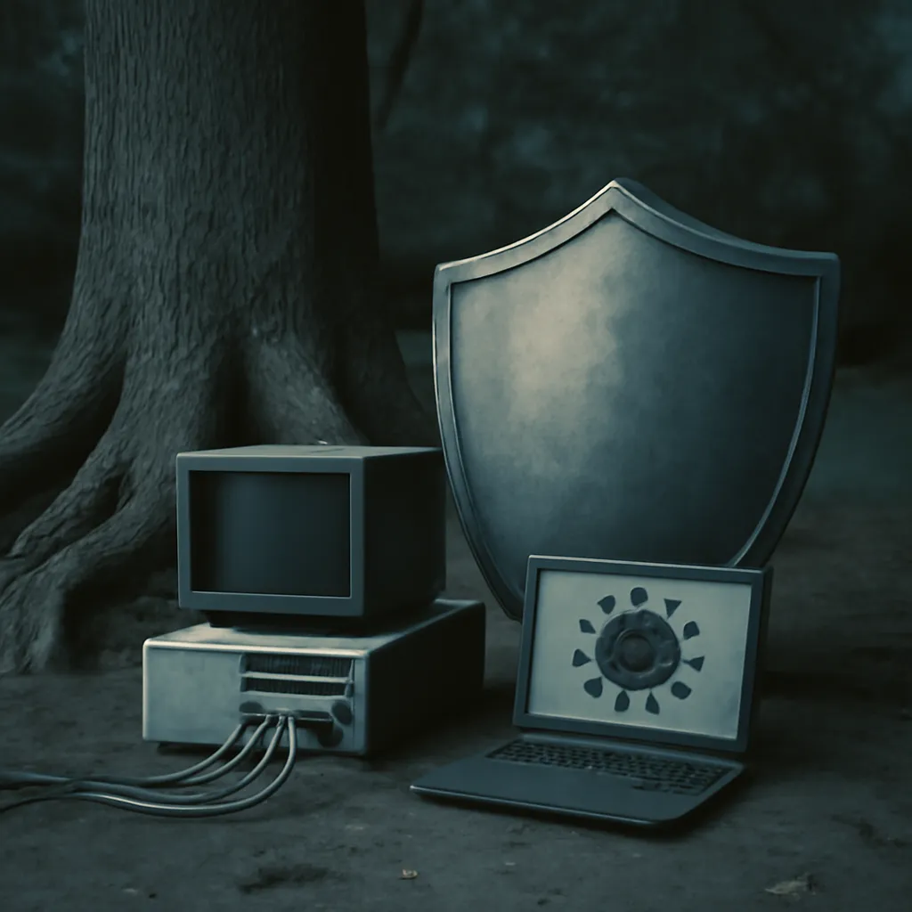 Visual metaphor of security in software development.