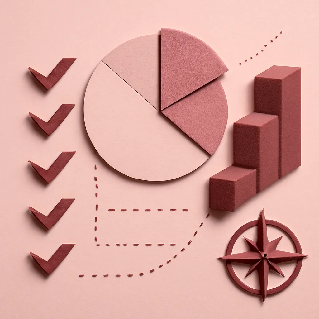 Conceptual diagram showing price levels and features for digital products.