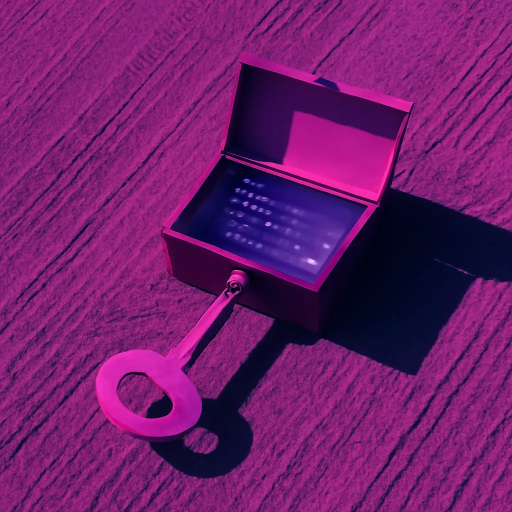 Key unlocking code ownership.
