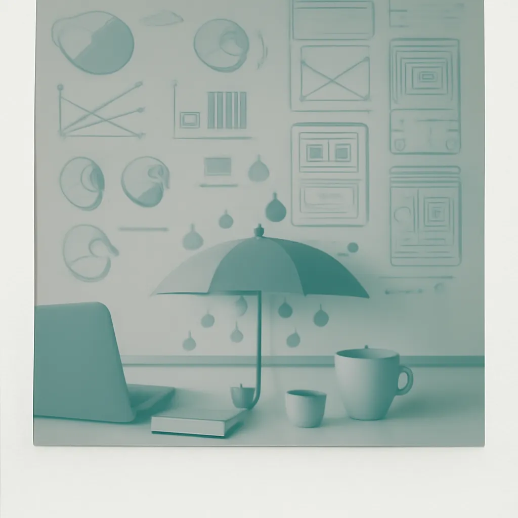 Workspace with a whiteboard full of marketing strategies and app design ideas.